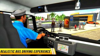 City Coach Bus Driving Games screenshot 8