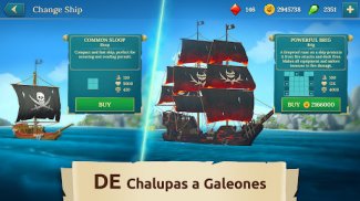 Pirate Ships・Construye y lucha screenshot 4