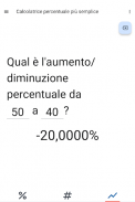 Calcolatrice % più semplice screenshot 0