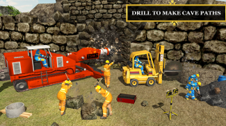 Cave Mine Construction Sim: Gold Collection Game screenshot 8