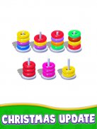 Hoop Stack Sort Puzzle 3D Game screenshot 5