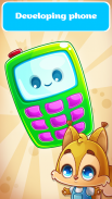 Детский телефон игры с животными, цифрами, музыкой screenshot 0