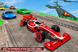 Electric Car Stunt 3D Games screenshot 0