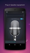 Easy Microphone - amplificateur son & megaphone screenshot 0