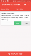 UNMAS IED Reporting Tool screenshot 1