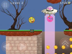 Bola de sombrero y bola rosa screenshot 0