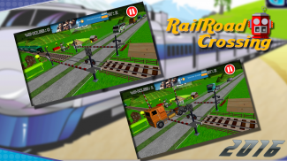 RailRoad Crossing 🚅 Train Simulator Game screenshot 2