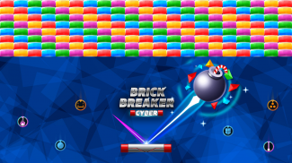 Brick Breaker Cyber screenshot 2