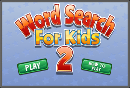 Word Search For Kids 2 GRÁTIS screenshot 0