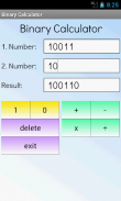 Binário calculadora Pro screenshot 0