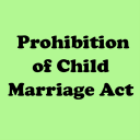 The Prohibition of Child Marriage Act 2006 Bare Icon