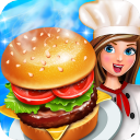 Crazy Burger Recipe Cooking Game: Chef Stories Icon