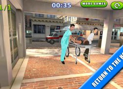 Emergency Ambulance Driver 3D screenshot 0