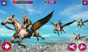 Flying Horse Police Chase Sim screenshot 2