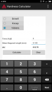 Hardness Calculator screenshot 2