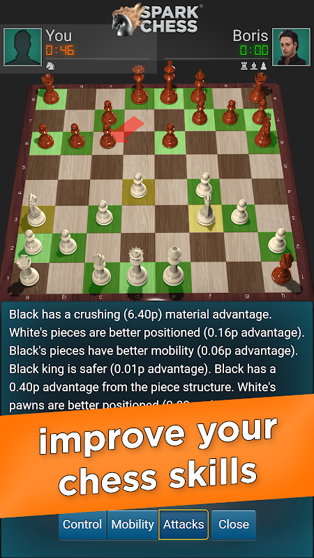 Free download SparkChess Lite APK for Android