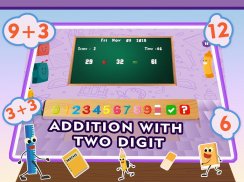 Apprentissage Maths Addition éducatifs Jeux screenshot 0
