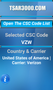 CSC Code Finder screenshot 3