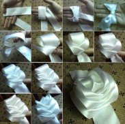 Ribbon Flower Tutorial screenshot 1