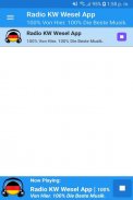 Radio KW Wesel App FM DE Free Online screenshot 3