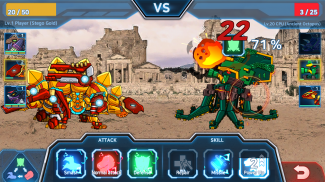 Dino Robot Battle Field screenshot 7