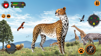 Cheetah Family Sim 3D Game screenshot 0