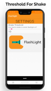 Shake Flashlight Free – Turn ON/OFF Flashlight screenshot 1