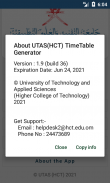 UTAS(HCT) TimeTable Generator screenshot 14