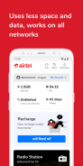 Airtel Thanks Lite-Takes less than 1MB to download screenshot 0