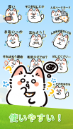 Cute Samoyed - WAStickerApps screenshot 5