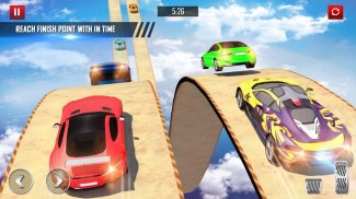 Mega Ramp Car Stunts Racing : Impossible Tracks 3D screenshot 6