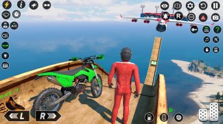 jogos de moto sky ramp bike screenshot 5