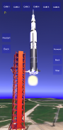 Saturn V Rocket 3D Simulation screenshot 3