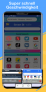 Smart Browser: - Alle Social Media App screenshot 6