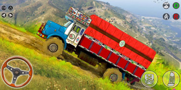 Indian Truck Mountain Drive 3D screenshot 1