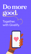 Givelify Aplicación Donaciones screenshot 1