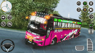 offroad permainan sopir bus screenshot 3