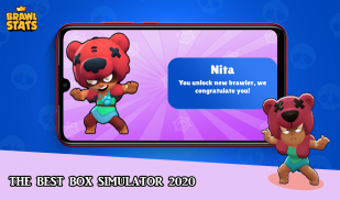 box simulator for brawl stars win heroes and gems screenshot 1