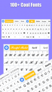 Fonts Keyboard - Fonts & Emoji screenshot 1
