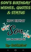 Happy Birthday Son wishes, Quotes & Greeting Cards screenshot 3