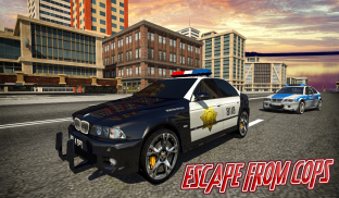 Police limo quad bike transporter: Police chase 3D screenshot 9