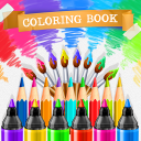 Coloring Pages - Sketchbook art therapy Icon