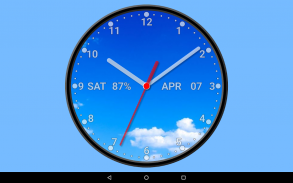 Photo Analog Clock-7 screenshot 0