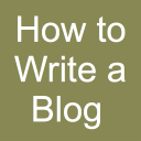 How to Write a Blog Icon