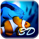 Ocean Blue 3D Icon