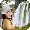 Waterfall Photo Frame Icon