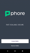 Phore Blockchain Wallet screenshot 0