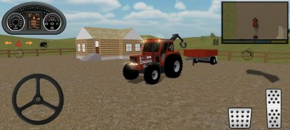 Tractor Forest Works Simulator screenshot 5