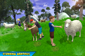 Школьные дети Hilly Picnic Adventure screenshot 3