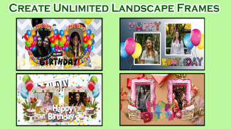 Birthday Photo Frames screenshot 0